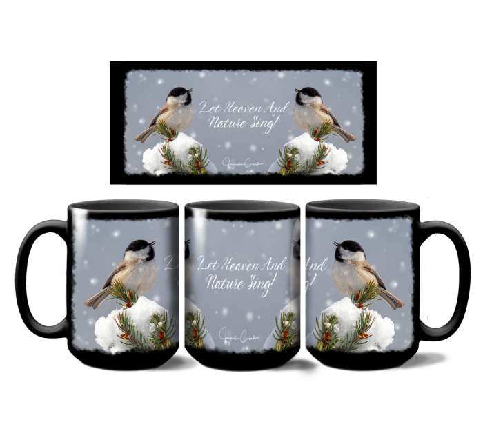 Heaven and Nature Sing Coffee Mug 15 oz. Set of 2